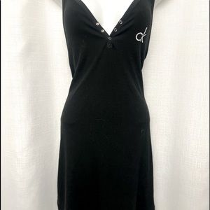 Calvin Klein pj dress shirt. Worn once. Not my style but, very soft.